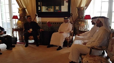 به گزارش خبر انرژی به نقل از روابط عمومی بانک مرکزی، دکتر محمدرضا فرزین رئیس‌کل بانک مرکزی کشورمان در این دیدار تصریح کرد: با توجه به اینکه منابع ارزی آزاد شده ایران در قطر از طریق سوئیفت و با گشایش‌های LC قابل استفاده است لذا هم اکنون ارتباطات فنی بین بانک‌های قطری و ۶ بانک ایرانی در حال جریان است و بانک‌های عامل با برقراری این ارتباطات فنی، دستور پرداخت‌های لازم را ارسال و عملیاتی می‌کنند.