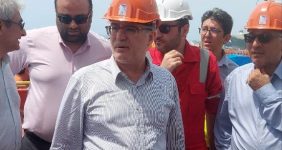 به گزارش خبرانرژی به‌نقل از شرکت نفت و گاز پارس، محمدحسین متجلی، مدیرعامل این شرکت و هیئت همراه در بازدید از یارد صنعتی ایزوایکو در جریان تازه‌ترین وضع پیشرفت پروژه‌های این شرکت در مجتمع کشتی‌سازی و صنایع فراساحل ایران قرار گرفتند.