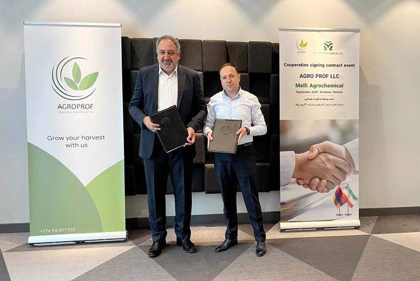 به گزارش خبرانرژی به نقل از روابط عمومی ملی شیمی، سیاوش افضلی مدیرعامل شرکت ملی شیمی کشاورز در این مراسم گفت: براساس برنامه‌ریزی صورت‌گرفته، در آبان ماه سال جاری، اولین پارت محصولات ملی شیمی کشاورز شامل سموم و روغن ولک به کشور ارمنستان صادر خواهد شد.