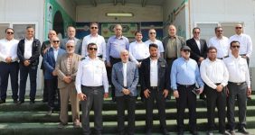 به گزارش خبرانرژی به نقل از روابط عمومی شرکت مخازن سبز پتروشیمی عسلویه: در این رویداد، دکتر حسن عباس‌زاده، مدیرعامل شرکت ملی صنایع پتروشیمی ایران و دکتر سعید صادقی گوغری، مدیرعامل سازمان تأمین اجتماعی نیروهای مسلح، به همراه دکتر افشار بازیار، مدیرعامل شرکت سرمایه‌گذاری تجاری شستان و دکتر کمالی مدیرعامل شرکت از امکانات و توانمندی‌های شرکت مخازن سبز پتروشیمی عسلویه بازدید به عمل آوردند.